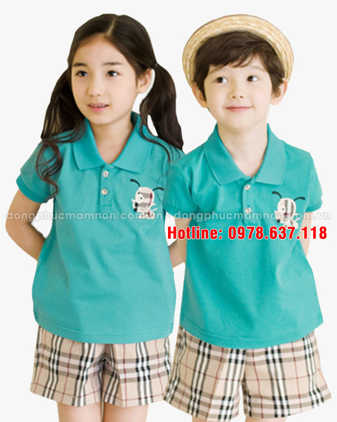 May đồng phục mầm non | May dong phuc mam non